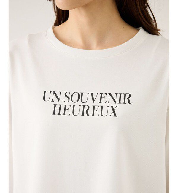 Rope&rsquo;Picnic「汗染み防止アソートロゴロングスリーブTシャツ/UVカット・接触冷感」|Tシャツ・カットソー|