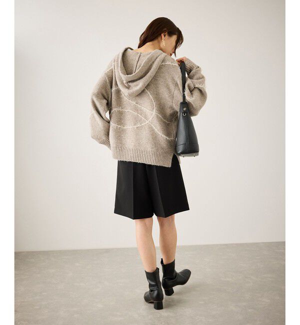 Rope&rsquo;Picnic「コードリンキングニットフーディ」|パーカー|