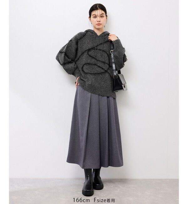 Rope&rsquo;Picnic「コードリンキングニットフーディ」|パーカー|