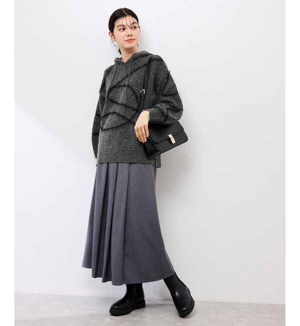 Rope&rsquo;Picnic「コードリンキングニットフーディ」|パーカー|