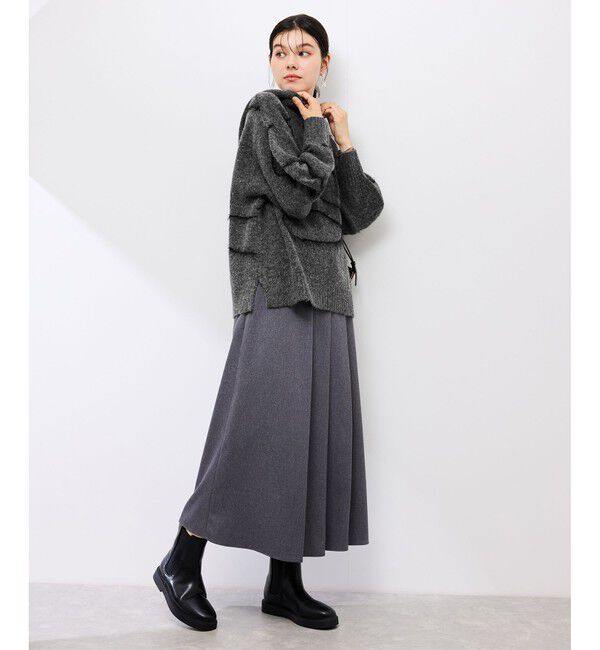 Rope&rsquo;Picnic「コードリンキングニットフーディ」|パーカー|