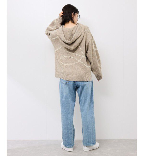 Rope&rsquo;Picnic「コードリンキングニットフーディ」|パーカー|