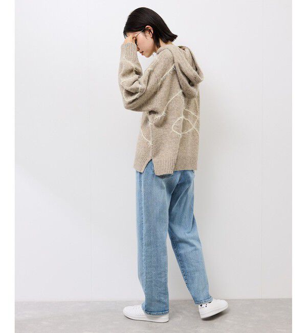 Rope&rsquo;Picnic「コードリンキングニットフーディ」|パーカー|