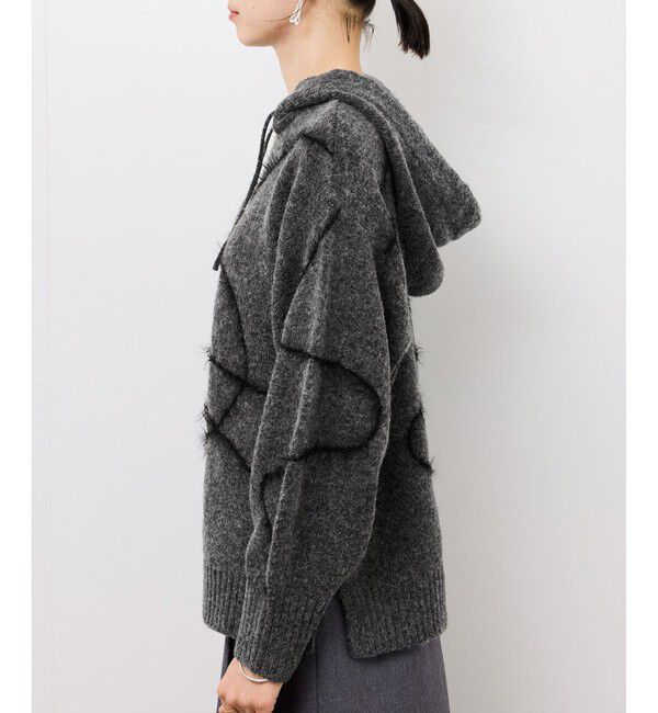 Rope&rsquo;Picnic「コードリンキングニットフーディ」|パーカー|