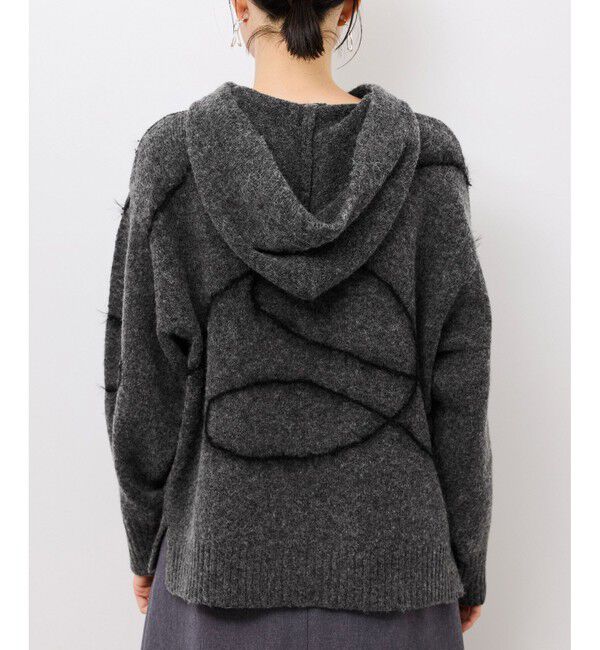 Rope&rsquo;Picnic「コードリンキングニットフーディ」|パーカー|