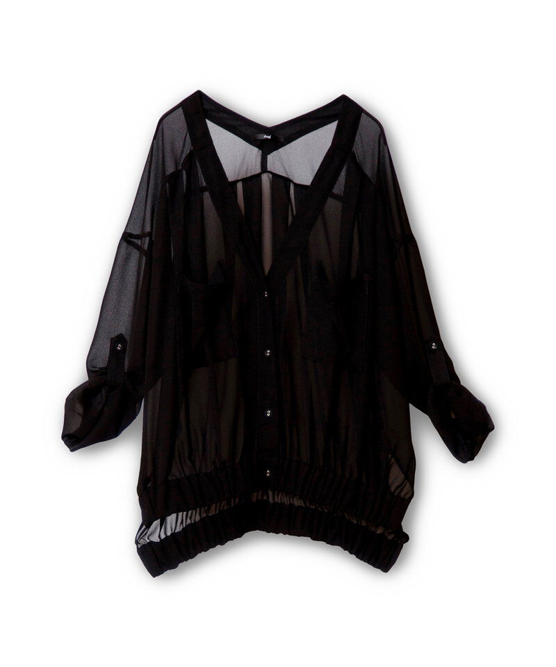  「シフォンギャザーブルゾン」|ブルゾン・スタジャン|