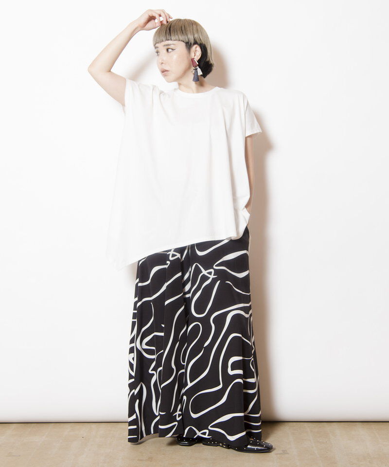  「フレアーTシャツ」|Tシャツ・カットソー|