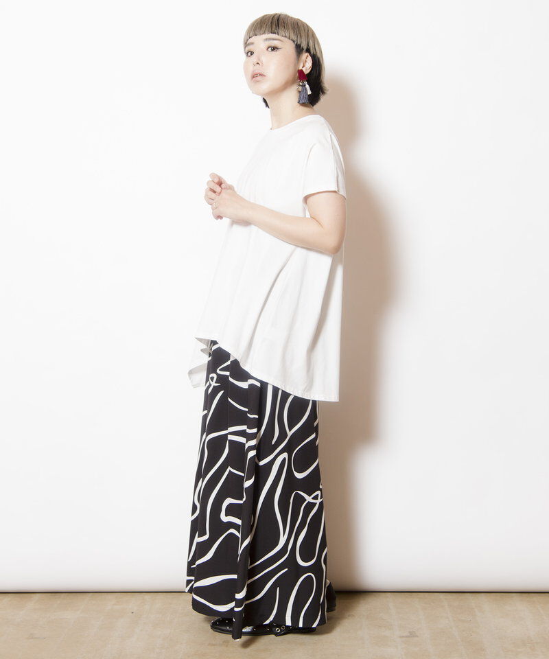  「フレアーTシャツ」|Tシャツ・カットソー|