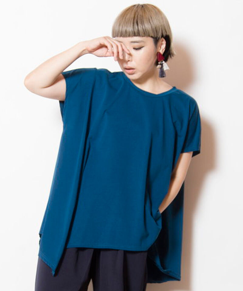  「フレアーTシャツ」|Tシャツ・カットソー|BLUE