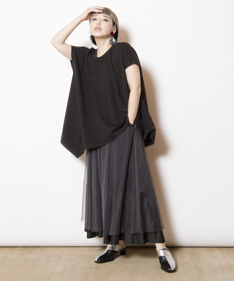  「フレアーTシャツ」|Tシャツ・カットソー|