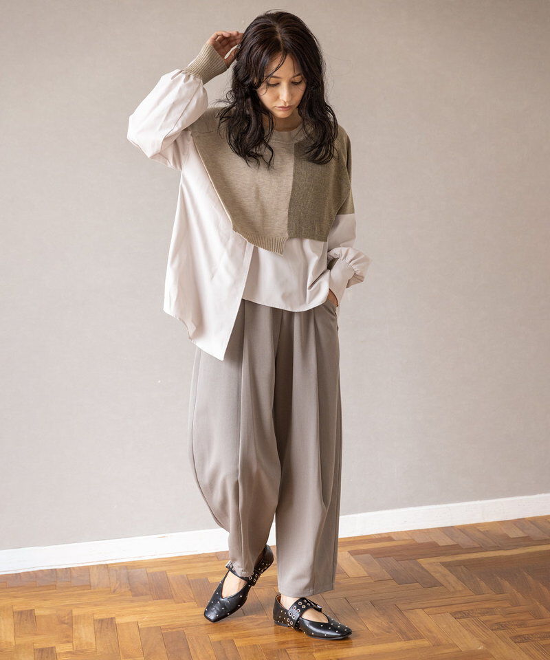  「変形タックパンツ」|その他|