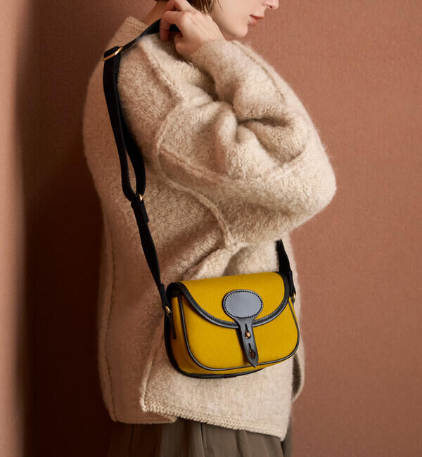 Brady「Brady | COLNE MINI MELTON」|ショルダー・メッセンジャー|MUSTARD