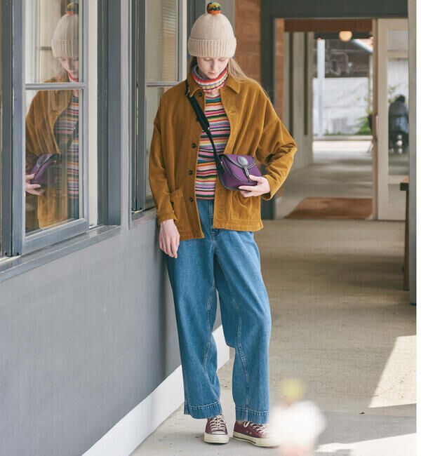 Brady「Brady | COLNE MINI MELTON」|ショルダー・メッセンジャー|PURPLE