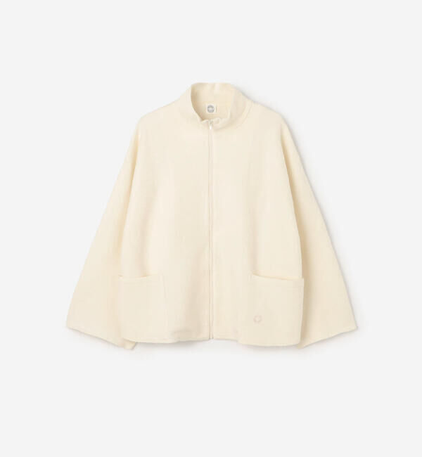 ORCIVAL「ORCIVAL | ウールジャージー スタンドジップカーディガン MEN」|ニット・セーター|