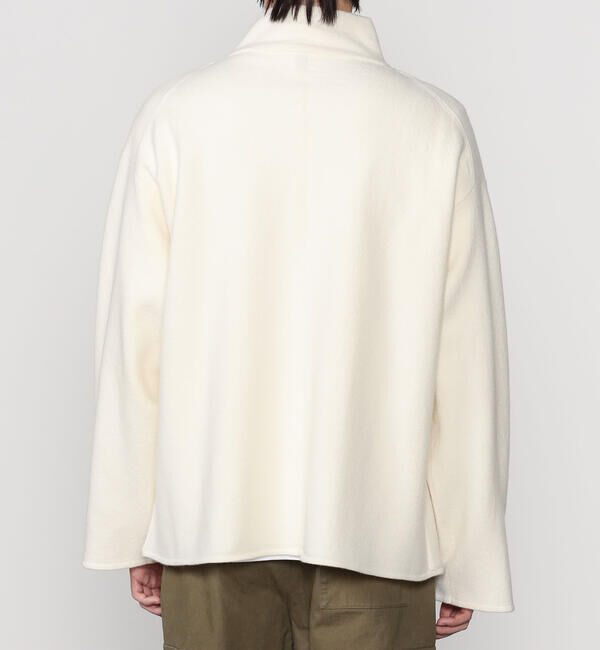 ORCIVAL「ORCIVAL | ウールジャージー スタンドジップカーディガン MEN」|ニット・セーター|