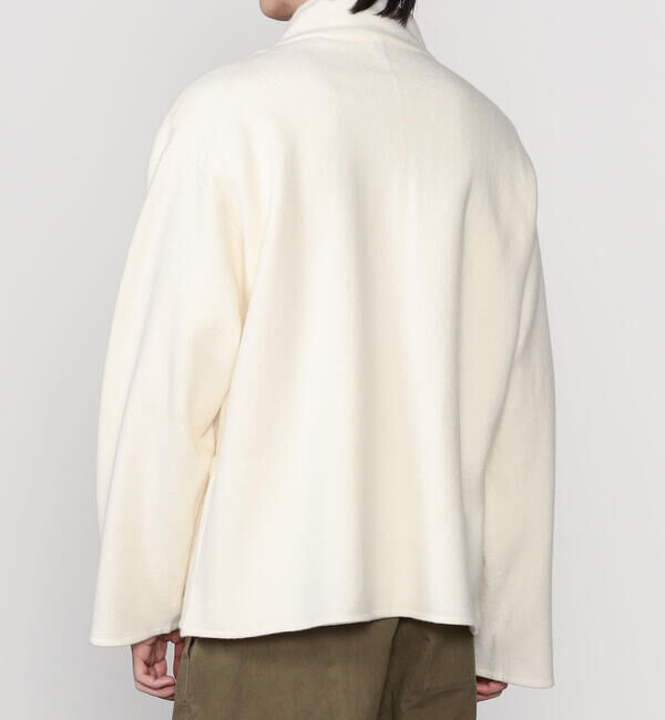 ORCIVAL「ORCIVAL | ウールジャージー スタンドジップカーディガン MEN」|ニット・セーター|