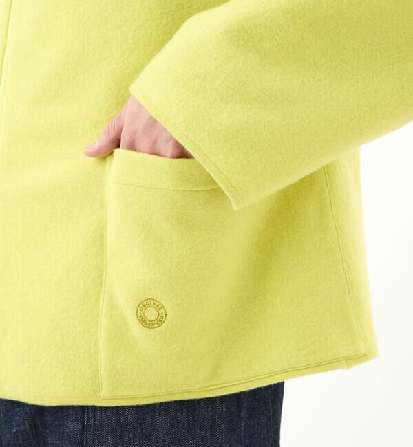 ORCIVAL「ORCIVAL | ウールジャージー スタンドジップカーディガン MEN」|ニット・セーター|