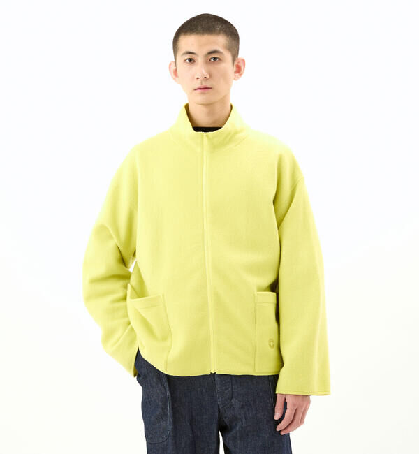 ORCIVAL「ORCIVAL | ウールジャージー スタンドジップカーディガン MEN」|ニット・セーター|