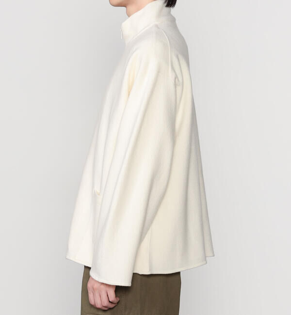 ORCIVAL「ORCIVAL | ウールジャージー スタンドジップカーディガン MEN」|ニット・セーター|