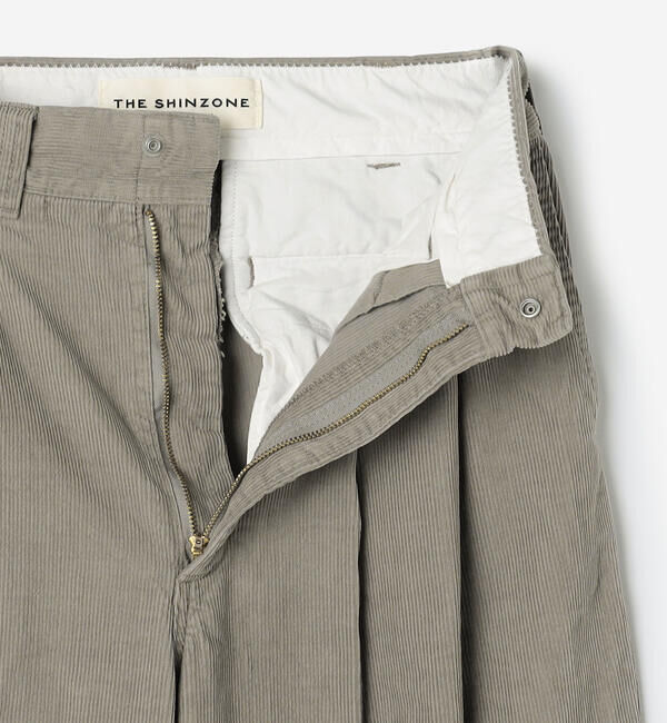  「THE SHINZONE | 〈別注〉TOMBOY PANTS CORDUROY WOMEN」|チノ|