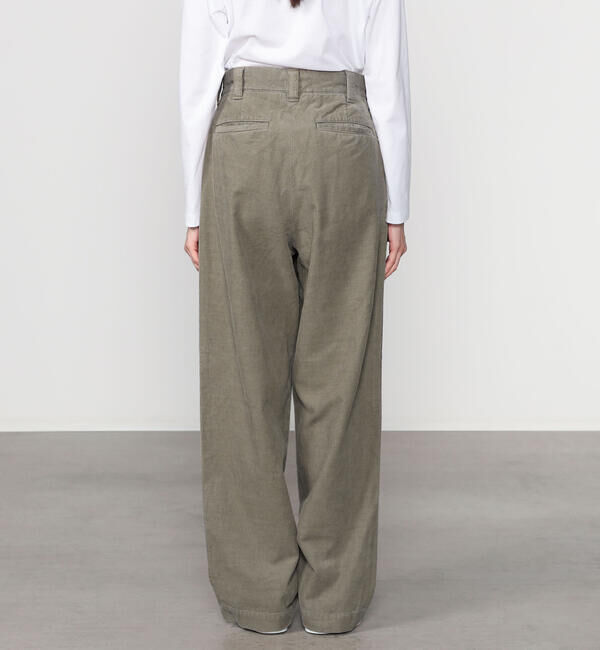  「THE SHINZONE | 〈別注〉TOMBOY PANTS CORDUROY WOMEN」|チノ|