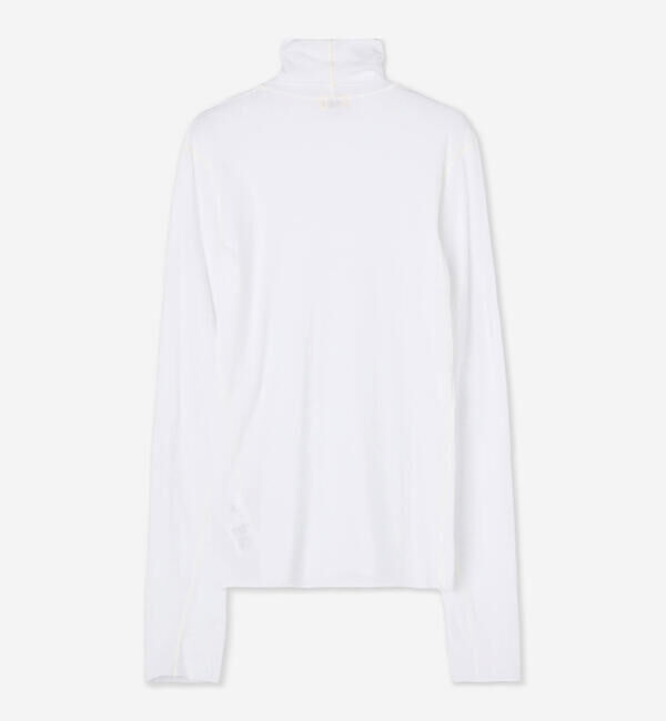 UNFIL「UNFIL | コットンシアージャージー ハイネック長袖Tシャツ WOMEN」|Tシャツ・カットソー|