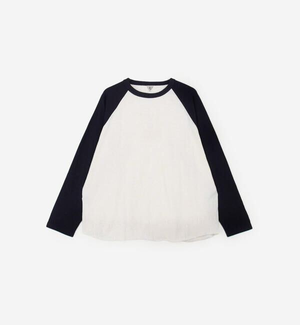  「FilMelange | 〈別注〉ベースボール 長袖Tシャツ WOMEN」|Tシャツ・カットソー|