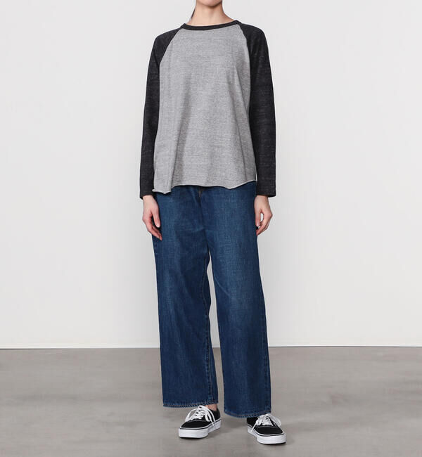  「FilMelange | 〈別注〉ベースボール 長袖Tシャツ WOMEN」|Tシャツ・カットソー|