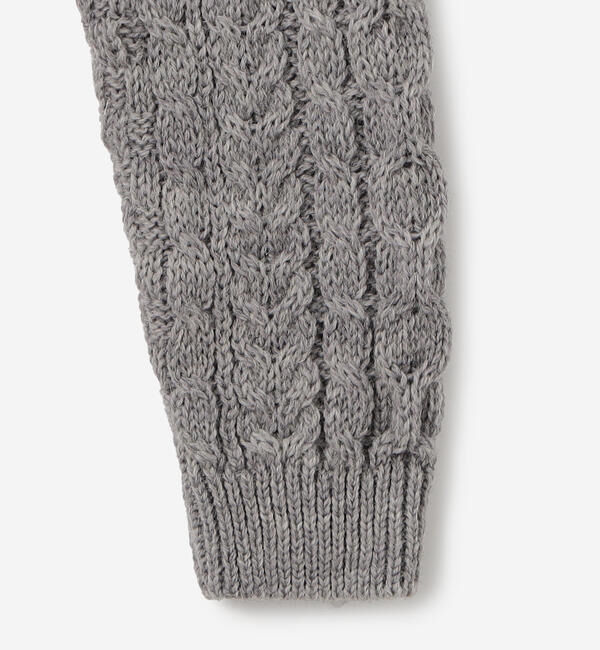  「James Charlotte | ウール アランニットカーディガン WOMEN」|ニット・セーター|