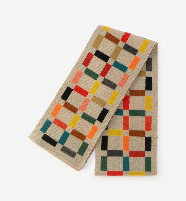  「Jo Gordon | ウール マルチカラーグリット マフラー UNISEX」|マフラー|