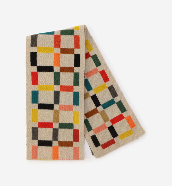  「Jo Gordon | ウール マルチカラーグリット マフラー UNISEX」|マフラー|