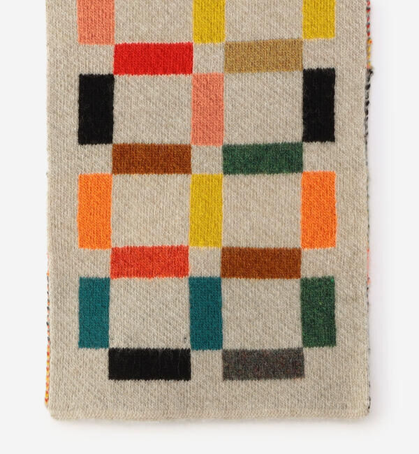  「Jo Gordon | ウール マルチカラーグリット マフラー UNISEX」|マフラー|