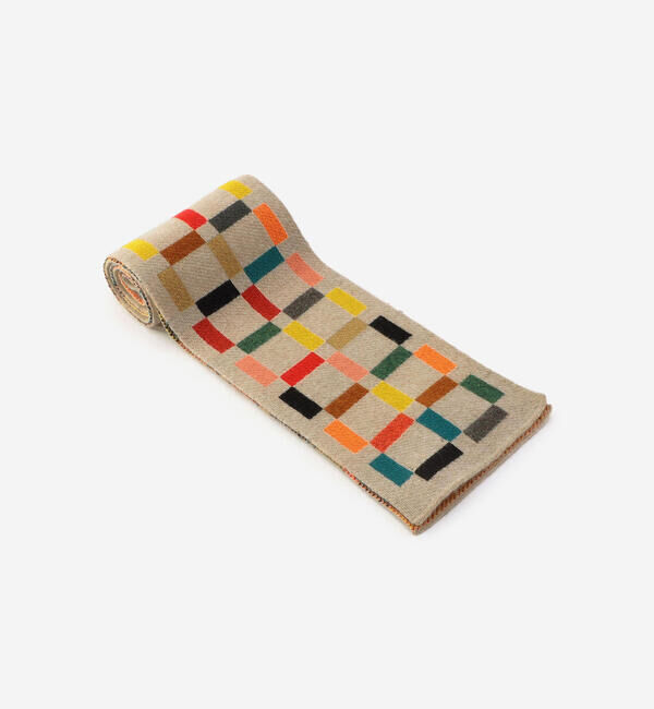  「Jo Gordon | ウール マルチカラーグリット マフラー UNISEX」|マフラー|