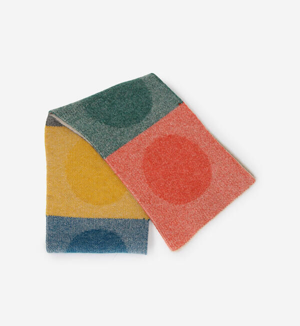  「Jo Gordon | ウール マルチカラードット マフラー UNISEX」|マフラー|