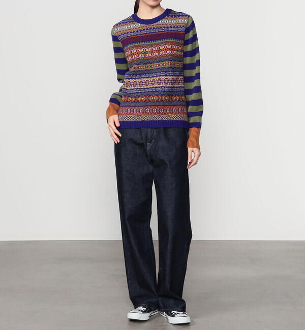  「ERIBE | ウール 2WAY ニットプルオーバー WOMEN」|ニット・セーター|