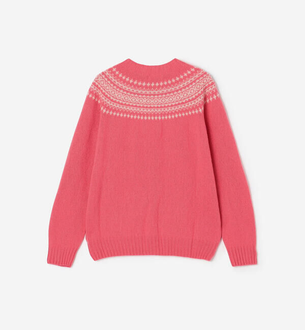 Morris & Sons「MORRIS & SONS | ジーロンラム ノルディックセーター WOMEN」|ニット・セーター|