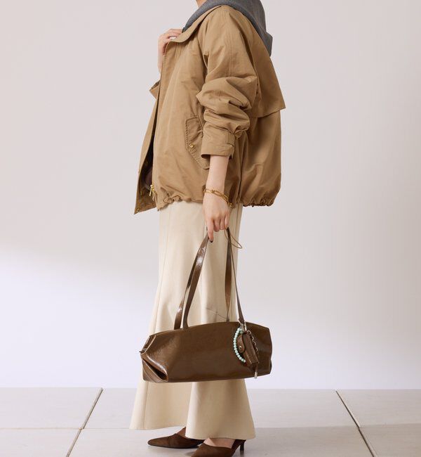  「ライナー付きスタンドネックブルゾン」|キュロット|