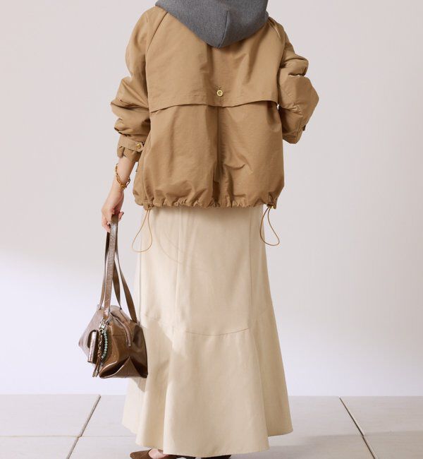  「ライナー付きスタンドネックブルゾン」|キュロット|