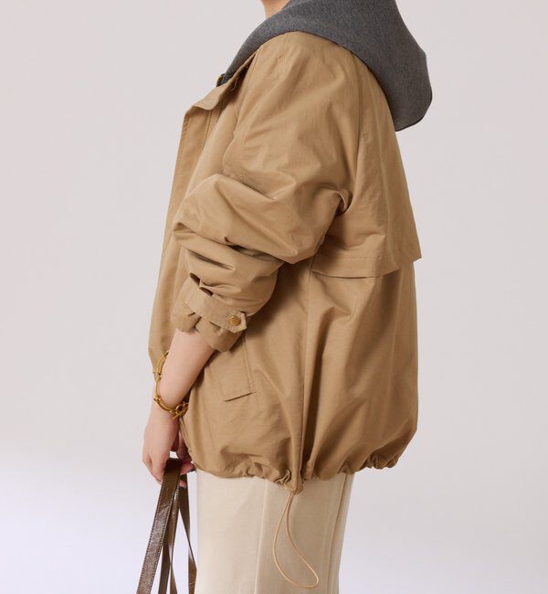  「ライナー付きスタンドネックブルゾン」|キュロット|