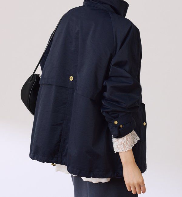  「ライナー付きスタンドネックブルゾン」|キュロット|