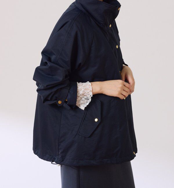  「ライナー付きスタンドネックブルゾン」|キュロット|