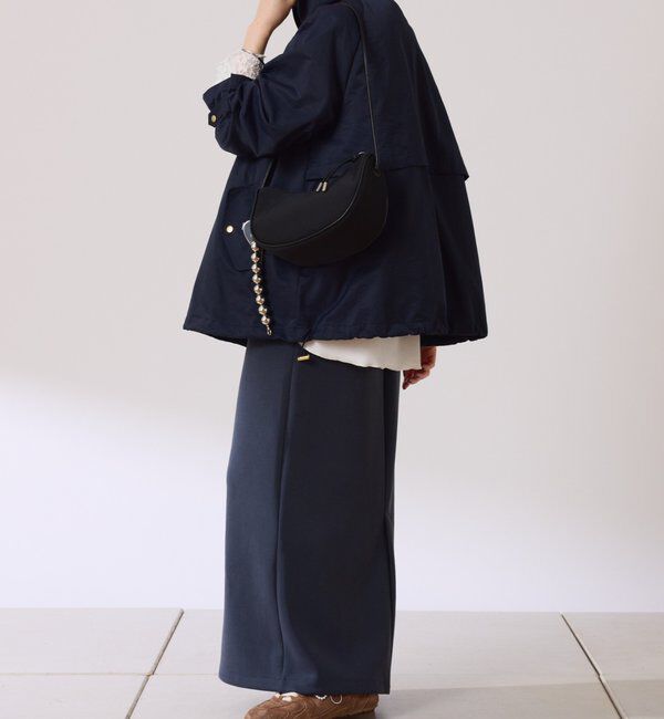  「ライナー付きスタンドネックブルゾン」|キュロット|