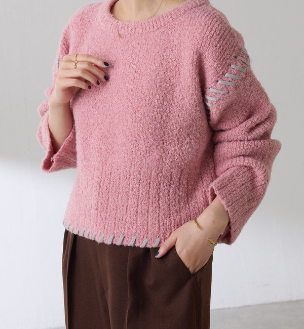  「ループデザインニット」|ニット・セーター|