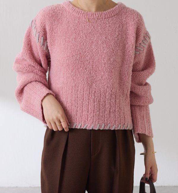  「ループデザインニット」|ニット・セーター|