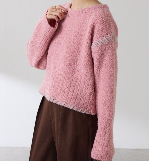  「ループデザインニット」|ニット・セーター|