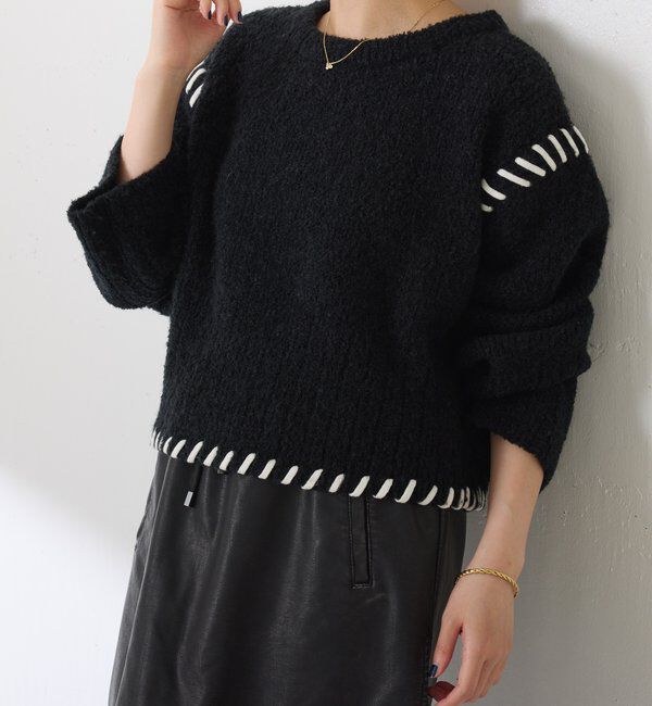  「ループデザインニット」|ニット・セーター|