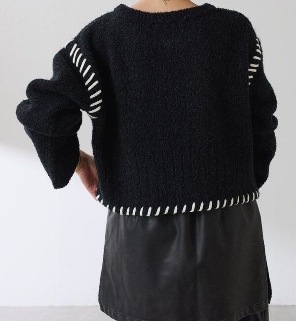  「ループデザインニット」|ニット・セーター|