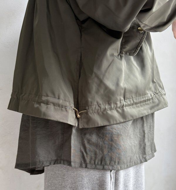  「【WEB限定】シアーヘムノーカラーブルゾン」|ブルゾン・スタジャン|