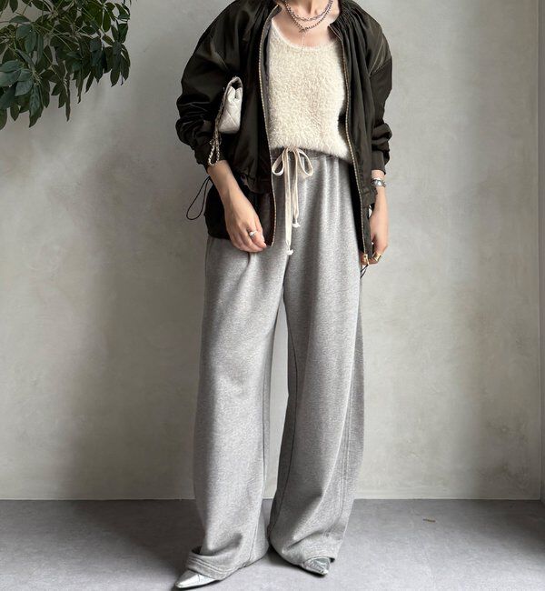  「【WEB限定】シアーヘムノーカラーブルゾン」|ブルゾン・スタジャン|