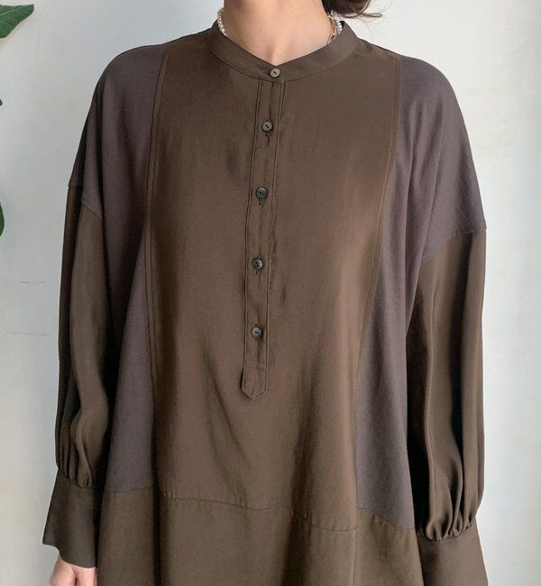  「カットドッキングブラウス」|シャツ・ブラウス|